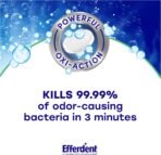 Efferdent Denture Cleaner Tablets – Dental Appliances, Aligners, Mouth Guard, and Retainer Cleaner Tablets, Minty Fresh & Clean, 126 Count - Image 3