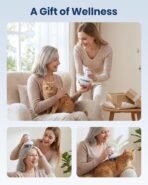 COMFIER Electric Cordless Hair Scalp Massager with Kneading 84 Massage Nodes, Handheld Portable Head Scratcher Massager for Hair Growth, Deep Clean and Stress Relax, Gifts for Men Dad - Image 5