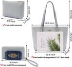 Purses And Wallets Set For Women Work Tote Satchel Handbags Shoulder Bag Top Handle Totes Purse With Matching Wallet - Image 5