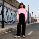 Girls Cute Clothes 3 Piece Cropped Hoodie + Cami Top + Cargo Pants Winter Spring Outfits for Teen Girls Size 7-14Y - Image 5
