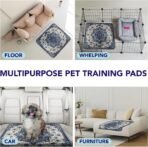 PUPIBOO Washable Pee Pads for Dogs and Cats - Super Absorbent Reusable Puppy Training Pads - 100% Waterproof, Leak-Proof & Non-Slip Whelping Pads for Pet Housebreaking - Image 5