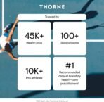 THORNE - Daily Electrolytes - Zero Sugar & Low-Calorie Electrolyte Powder Drink Mix - Flavors Derived from Natural Sources - NSF Certified for Sport - Blood Orange - 30 Stick Packs - Image 9