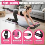 Pilates Bar Kit with Resistance Bands,Pilates Bar with Stackable Bands Workout Equipment for Legs,Hip,Waist and Arm,Exercise Fitness Equipment for Women & Men Home Gym Yoga Pilates - Image 5