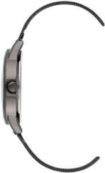 Nine West Women's Floral Dial Mesh Bracelet Watch - Image 4