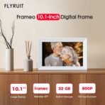 Digital Picture Frame, 10.1 inch Frameo Digital Frame WiFi, 1280 * 800 IPS HD Touchscreen, 32GB Storage, Instant Share Pictures Video, Smart Photo Frame Electronic, Gifts for Mom, House Warming - Image 3