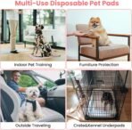 Pet Toilet Training Pads 100Count Disposable Puppy Pee Pads 18" x 13" for Dogs, Ultra Absorbent|Quick Dry|Leak-Proof Pet Potty Pads for Dog, Cat, Rabbits and Guinea Pigs (Pink) - Image 4