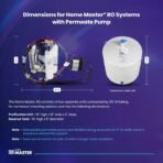 Home Master TMAFC-ERP Artesian Full Contact Reverse Osmosis System, 7-Stages, Patented 2-Pass Alkaline Remineralization, Fast 4.5s Fill Rate, 1:1 Waste Ratio, 8.5” Catalytic Carbon, 5-Yr Limited Parts - Image 6