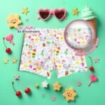 Tommy Bahama Girl's Boy Shorts 3-Pack, Soft, Tagless Panties, Underwear Multipack for Kids and Teens - Image 4