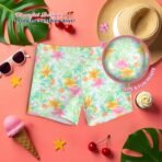 Tommy Bahama Girl's Boy Shorts 3-Pack, Soft, Tagless Panties, Underwear Multipack for Kids and Teens - Image 5