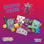 Chuck E. Cheese Basketball Tabletop Game Includes 15 Prizes – Mini Arcade Style Game for Kids - Image 4