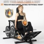 Mikolo Leg Press Hack Squat Machine, 30-Degree Compact Leg Press Machine for Home Gym, Hack Squat Machine with Removable Shoulder Pad, Lower Body Workout Equipment - Image 10
