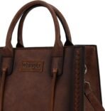 Wrangler Tote Bag for Women Western Cowhide Purse and Wallet Set - Image 4