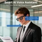 AI Smart Glasses with Camera, 1080P Video Recording Glasses, 8MP Camera Glasses, Real Time Translation, ChatGPT AI Voice Assistant, Open-Ear Audio,Sunglasses with Color-Changing Clear and Green Lenses - Image 5