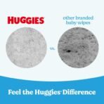 Huggies Natural Care Cucumber, Aloe and Vitamin E Baby Wipes, Hypoallergenic, Scented, 3 Flip-Top Packs (168 Wipes Total), Packaging May Vary - Image 4