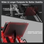 Leg Press Hack Squat Machine Combo, 45° Leg Exercise Machine ,Lower Body Special with Weight Storage for Quads, Hamstring, Glutes, Calves, Compact Home Gym Leg Day Equipment - Image 7