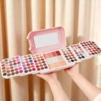 Professional Makeup Kit for Women,140 Colors Cosmetic Make up Palette Set Kit Combination,Include Eyeshadow,Blush,Highlighter, Pressed Powder,Makeup Gift Set for Women Girls &Teens (Pink N) - Image 5
