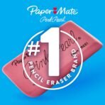Paper Mate Pink Pearl Erasers, Medium, 24 Count - Back to School, Classroom, Teacher Supplies - Image 5
