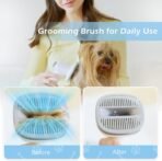 Dog Grooming Vacuum, Pet Grooming Vacuum Kit 2.3L Suction 99% Pet Hair with 5 Tools for Dog Cat for Shedding Grooming, Low Noise (Blue & White) - Image 6
