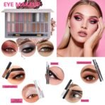 Makeup Kit For Women Full Kit, Makeup Set For Girls Teen Women, Makeup Gift Set With Eyeshadow Palette, Foundation, Concealer, Lipstick, Brushes (20 color makeup kit) - Image 4