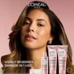 L'Oreal Paris EverPure Sulfate-Free Vegan Hair Care Kit - Shampoo and Conditioner to Strengthen and Repair Hair Bonds (Packaging May Vary) - Image 3