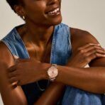 Fossil Women's Watch, Carlie Quartz Stainless Steel Three-Hand Watch for Women - Image 3