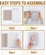 Luxe Large | 4 PCS Faux Decorative Books for Home Decor | Not Real Books (Cardboard Boxes) | Coffee Table, Bookshelf & Shelf Styling Display Props for Living Room, Office - Image 4