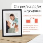 Skylight Frame – WiFi Digital Picture Frame Customer Support, Touch Screen Digital Photo Frame with Easy Setup, Photo for Parents and Grandparents - 10 Inch Black - Image 6