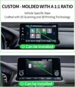 MaserWeller Car Phone Holder for Honda HR-V HRV 2023-2026 Accessories/CR-V CRV 2023 2024 2025 2026 Accessories 7/9-inch Screen Fixed Clip,Phone Mount Compatible with MagSafe, 360° Cell Phone Holder - Image 4