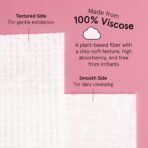 grace & stella Face Towels Disposable - Travel Essentials - Ultra-Soft & Absorbent Face Wipes Towelettes - XL Facial Towels for Cleansing & Makeup Removal - Lint-Free Facial Tissue - Vegan (60 Count) - Image 5