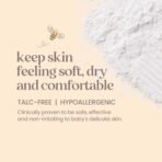 Burt's Bees Baby Dusting Powder, 100% Natural Origin Baby Powder Talc-Free, 7.5 oz. Bottle - Image 3