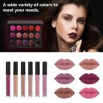 Makeup Kit For Girls Gift, Make up Kit For Women Full Kit Includes Sponge Eyeshadow Liquid Lipstick Concealer Eyeliner Eyebrow Makeup Bag - Image 5