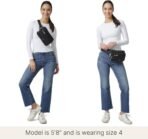 Baggallini Securtex Anti-theft Belt Bag 8.8"x5.5" Crossbody Fanny Pack for Women RFID Wallet Locking Zipper Travel Purse - Image 6