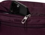 Baggallini Securtex Anti-theft Belt Bag 8.8"x5.5" Crossbody Fanny Pack for Women RFID Wallet Locking Zipper Travel Purse - Image 10