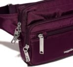 Baggallini Securtex Anti-theft Belt Bag 8.8"x5.5" Crossbody Fanny Pack for Women RFID Wallet Locking Zipper Travel Purse - Image 11