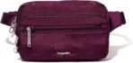 Baggallini Securtex Anti-theft Belt Bag 8.8"x5.5" Crossbody Fanny Pack for Women RFID Wallet Locking Zipper Travel Purse - Image 14