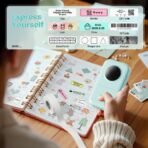 Phomemo Label Maker, D30 Portable Bluetooth Label Maker Machine with Tape, Small Mini Label Printer, Multiple Templates Fonts Icon Labeler for Home, School, Office - Image 4