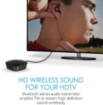 MEE audio Connect Bluetooth Audio Transmitter for up to 2 Wireless Headphones/Speakers, Bluetooth Streamer Adapter with AptX Low Latency for TV/PC/Airplane/Gym with 3.5mm/AUX/RCA/Optical Input - Image 3