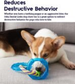 Petstages Dental Links Dog Chew Toy – Puppies & Adults, Strong Chewers, Multiple Textures & Rope, 8.5" x 4" x 1" - Image 4