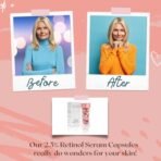 TURBINNE Pure 2.5% Retinol Serum Capsules. Look 5 Years Younger In Just 30 Days. Powerful Anti -Aging, Deep Hydration, Brightening, Reduce Wrinkles, Acne Scars, Dark Spots. Complete Skincare Capsules - Image 3