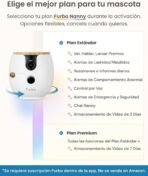 Furbo Mini 360° [Subscription Required] New 2K QHD Pet Camera - Unlock w/Paid Plan: Dog & Cat Safety Alerts, Rotating Treat Toss, 2-Way Speaker (Low Risk, 3mo Min. Cancel Anytime) - Image 5