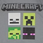 Minecraft Boys 2-Piece Fleece Sweatshirt and Pants Set, Pullover Hoodie and Jogger Bundle for Kids - Image 5