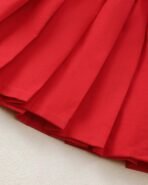 Renotemy Toddler Baby Girl Fall Winter Skirt Set Sweatshirt Pleated A-Line Dress Little Girls Clothes 2-Piece Outfits 18M-6T - Image 9