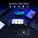 GameSir G8 Plus Bluetooth Mobile Game Controller for Switch & iOS & Android & Tablets, Wireless Gamepad with Hall Effect Joysticks/Hall Trigger, Play Minecraft, Genshin Impact, Call of Duty Mobile - Image 3