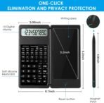 Scientific Calculators for Students, 10-Digit Large Screen, Math Calculator with Notepad, Classroom Must Haves for Middle High School Supplies & College (Black) - Image 4