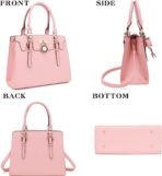 Qiyuer Women Purses And Handbags Set Ladies Top Handle Satchel Tote Shoulder Work Bag With Matching Clutch Wallet 2PCS - Image 5