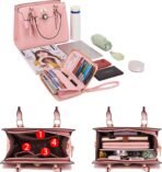 Qiyuer Women Purses And Handbags Set Ladies Top Handle Satchel Tote Shoulder Work Bag With Matching Clutch Wallet 2PCS - Image 6