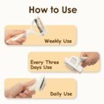 Professional Deshedding Dog Brush Grooming Kits, for Long-Haired Dogs and Cats - Dog Deshedding Brush and Slicker Brush Set 3 in 1 Gift Box for Long Hair Pets like Golden Retriever - Image 8