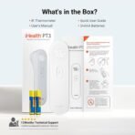 iHealth No-Touch Forehead Thermometer for Adults, Kids, Babies - 1s Fast Accurate, 3 Ultra-Sensitive Sensors, Quiet Vibration Feedback, Digital Large LED Digits, Easy to Use for Home & Nurses, PT3 - Image 7