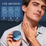 Solid Perfume Balm for Men, Portable Pocket Balm, Solid Cologne, Perfect for Travel Use, Natural Fragrance Perfume, Gift for Men - Image 5