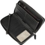 Lavemi Small Compact Women Wallet RFID Blocking Genuine Leather Bifold Purse with ID Windows - Image 5